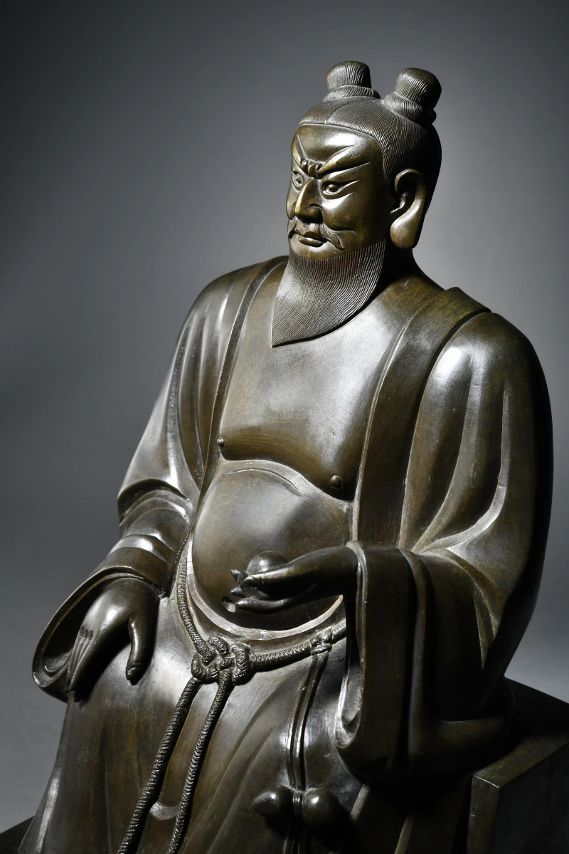 明代 紫阳真人像 - 图4
