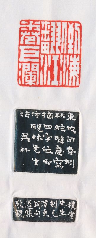 吴朴堂 刻“倒海翻江卷巨澜”闲章 - 图6