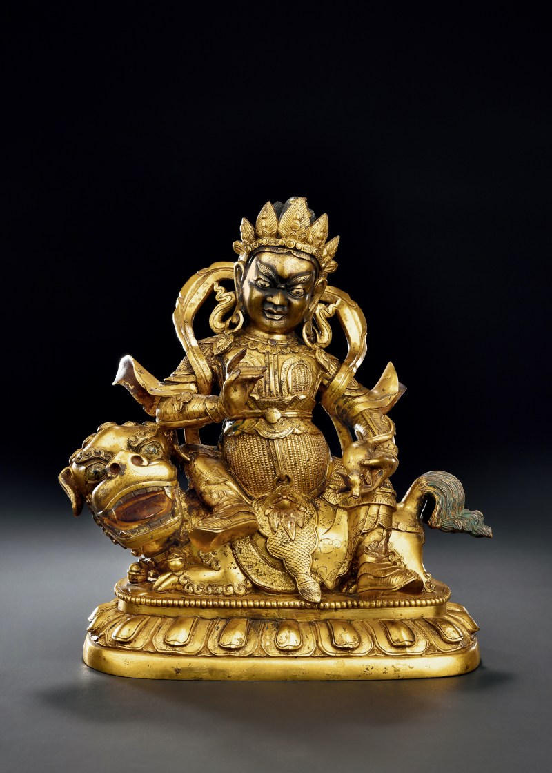 清乾隆（1736-1795年） 财宝天王像