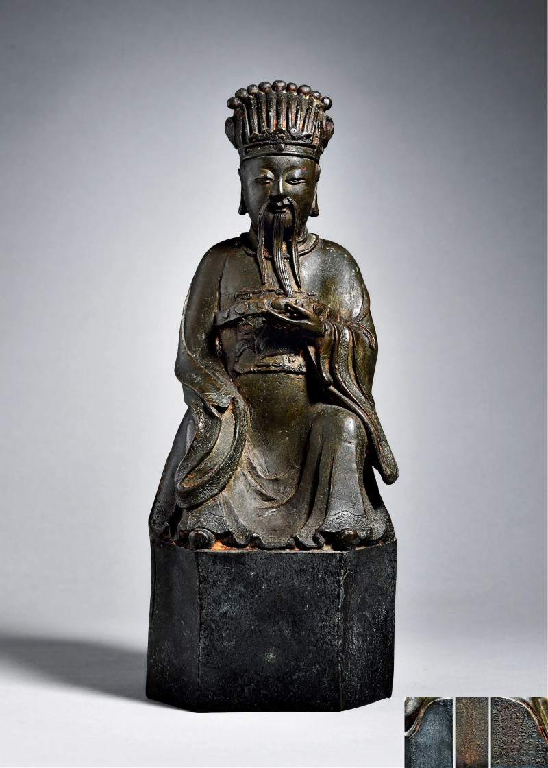 清顺治十八年（1661年）文昌帝君像