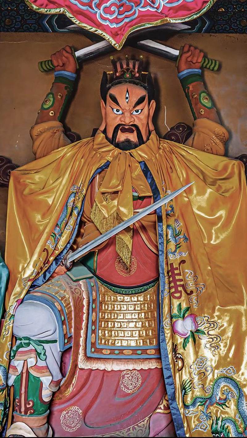 清乾隆（1736-1795年） 马王爷像 - 图3