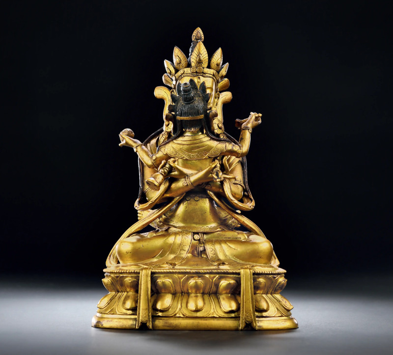 清乾隆（1736-1795年） 金刚持双身像