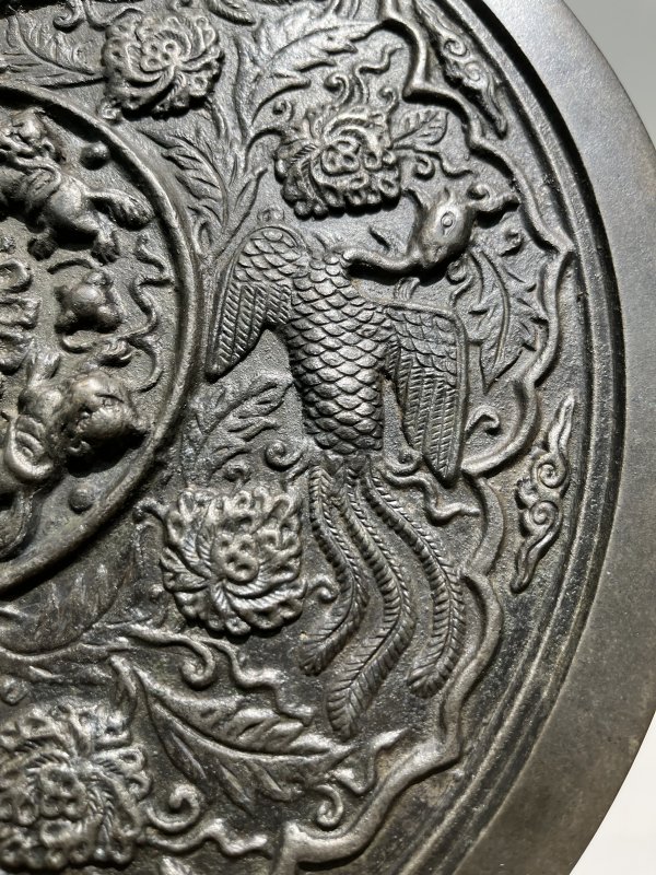 明 四凤穿花纹镜 - 图4