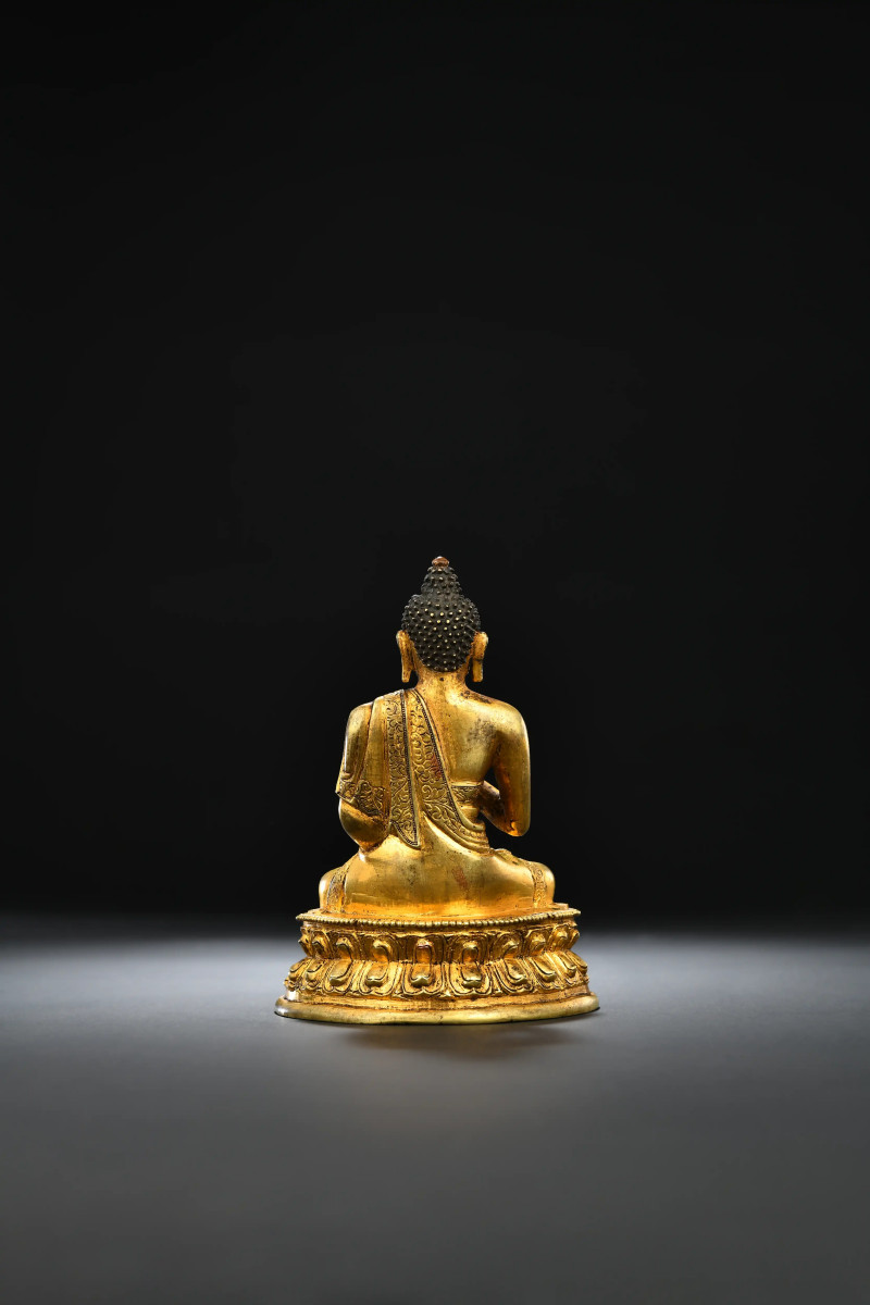 清康熙（1661-1722年） 大日如来像 - 图2