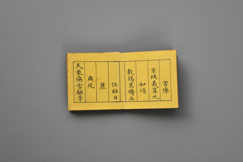 清乾隆 剔红群仙贺寿图圆盒 董诰 楷书《御制元旦御太和殿赐宴诗以志事》及恭和诗册 - 图9