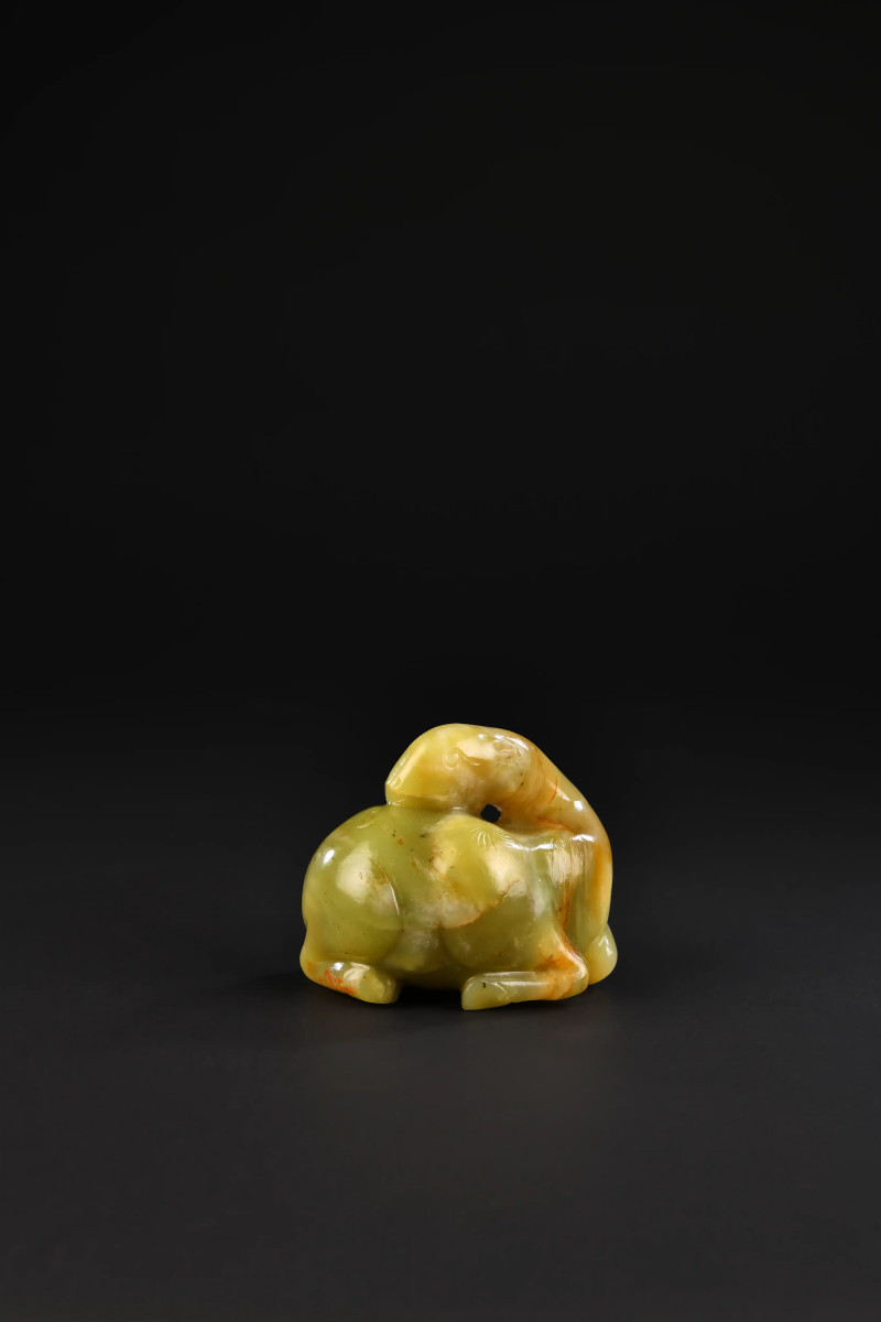 明 黄玉骆驼