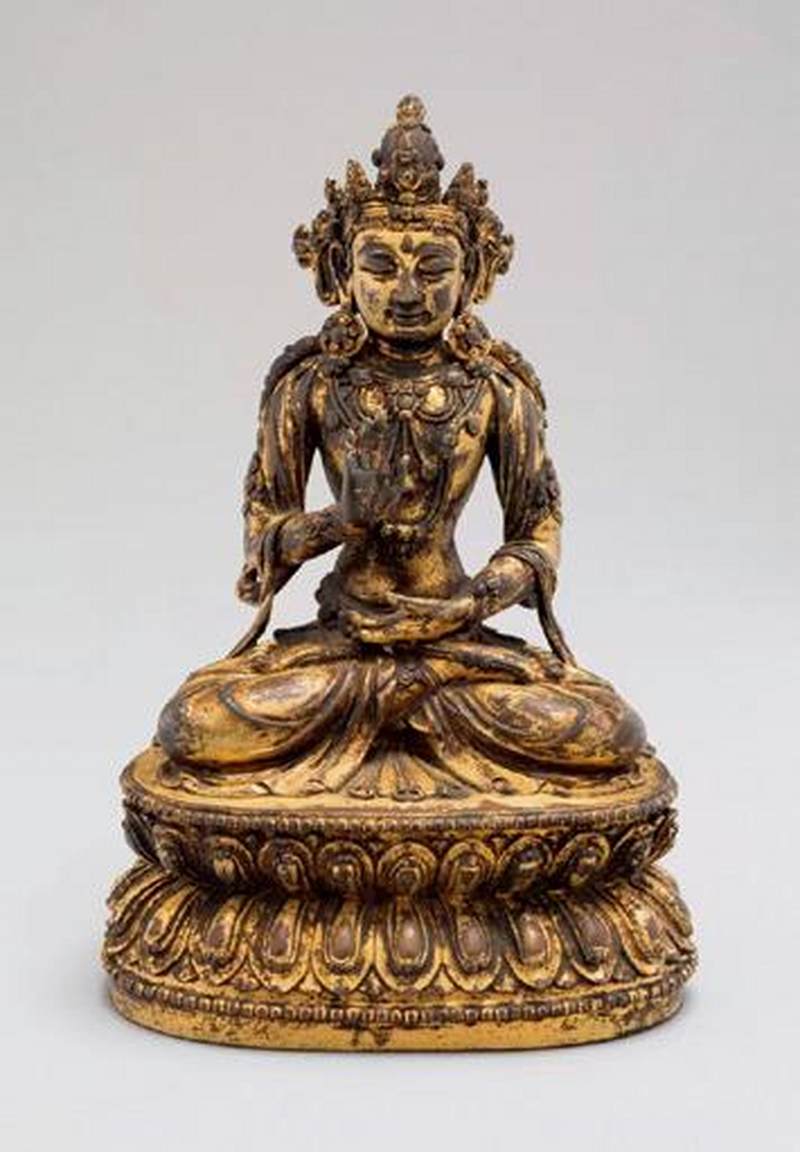 15世纪 不空成就佛像 - 图5