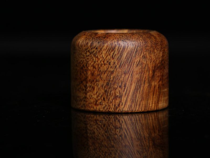 越南芽庄 野生树心 黄棋楠扳指｜收藏传承品 - 图12