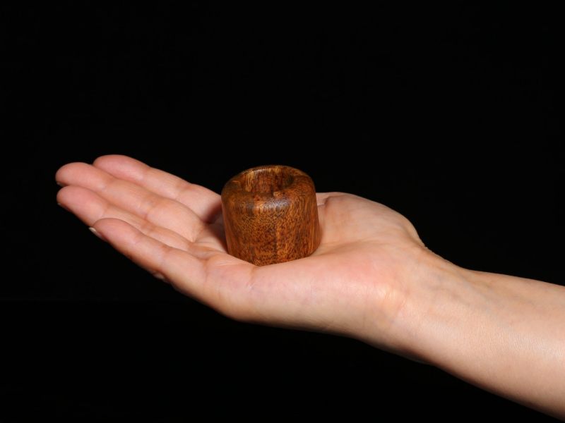 越南芽庄 野生树心 黄棋楠扳指｜收藏传承品 - 图23