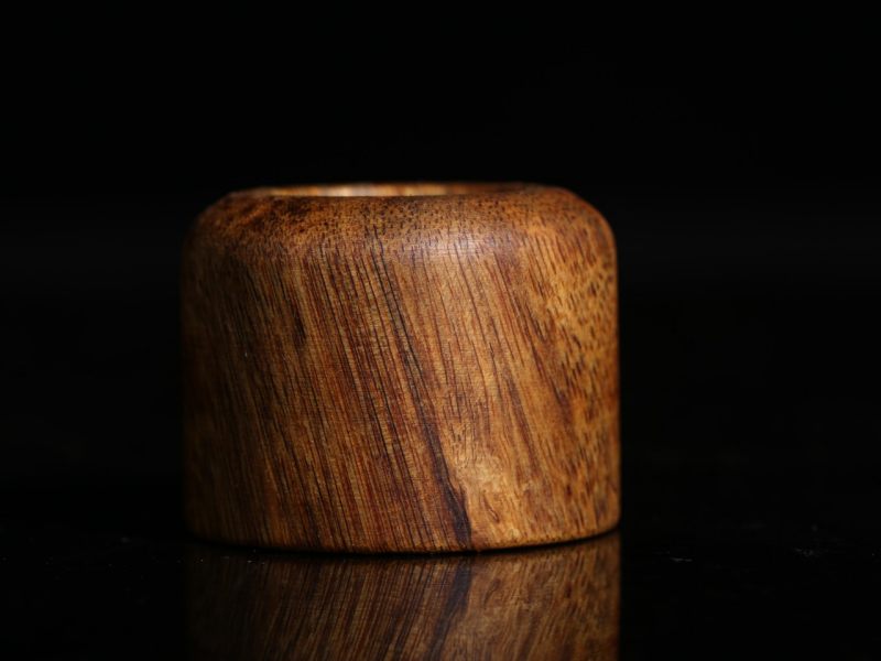 越南芽庄 野生树心 黄棋楠扳指｜收藏传承品 - 图10