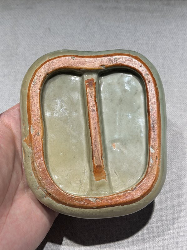 清乾隆 唐英制冬青釉大吉香薰 - 图20