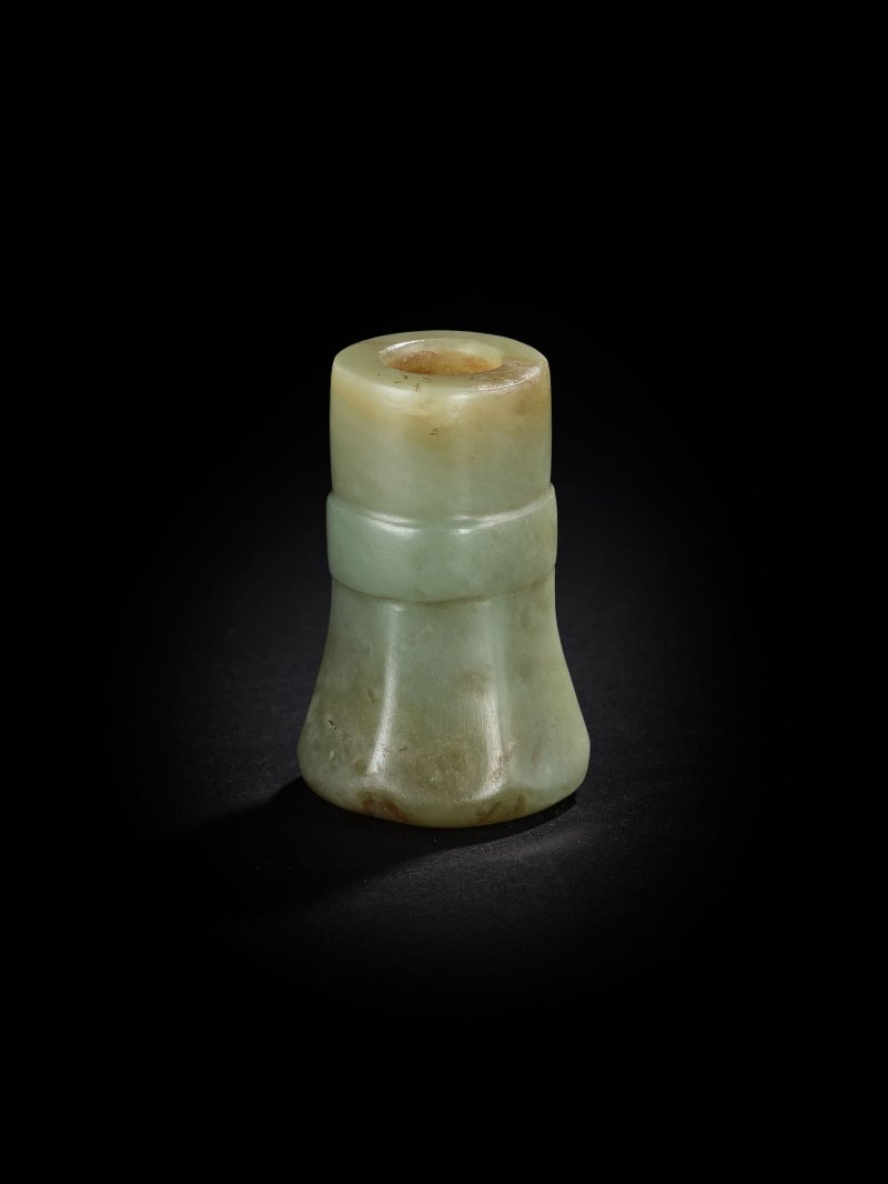 青玉管 | A PALE GREEN JADE ORNAMENT - 图3