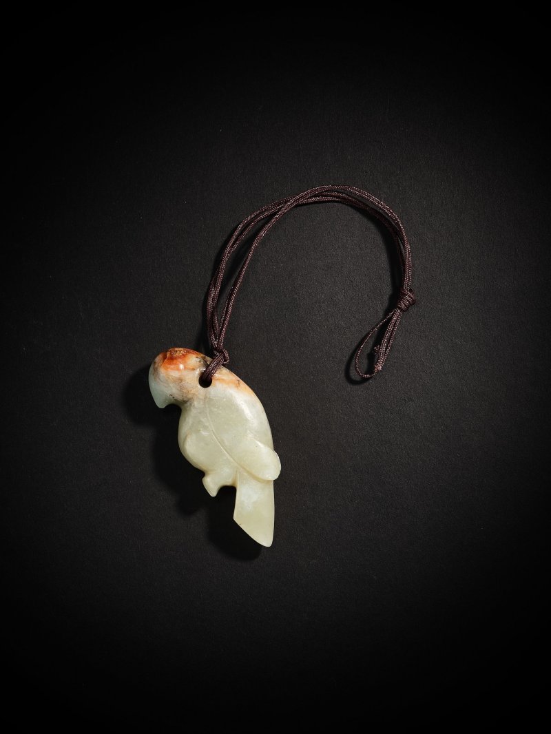 新石器時代或更晚　玉鳥 | A JADE 'BIRD' CARVING - 图2