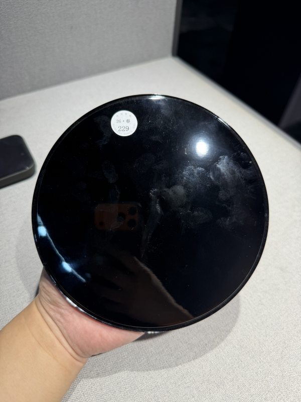 清道光 斗彩荷塘鸳鸯墩式碗 - 图14