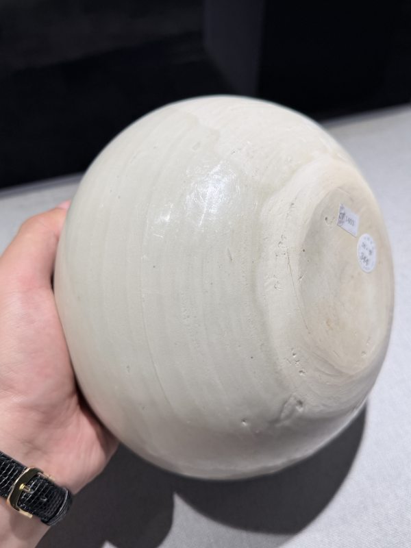 明 白釉钵式炉 - 图4
