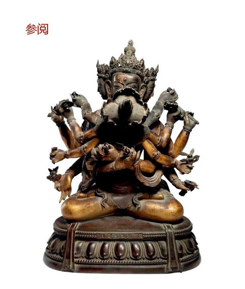 清乾隆（1736-1795年）尊胜佛母像 - 图19