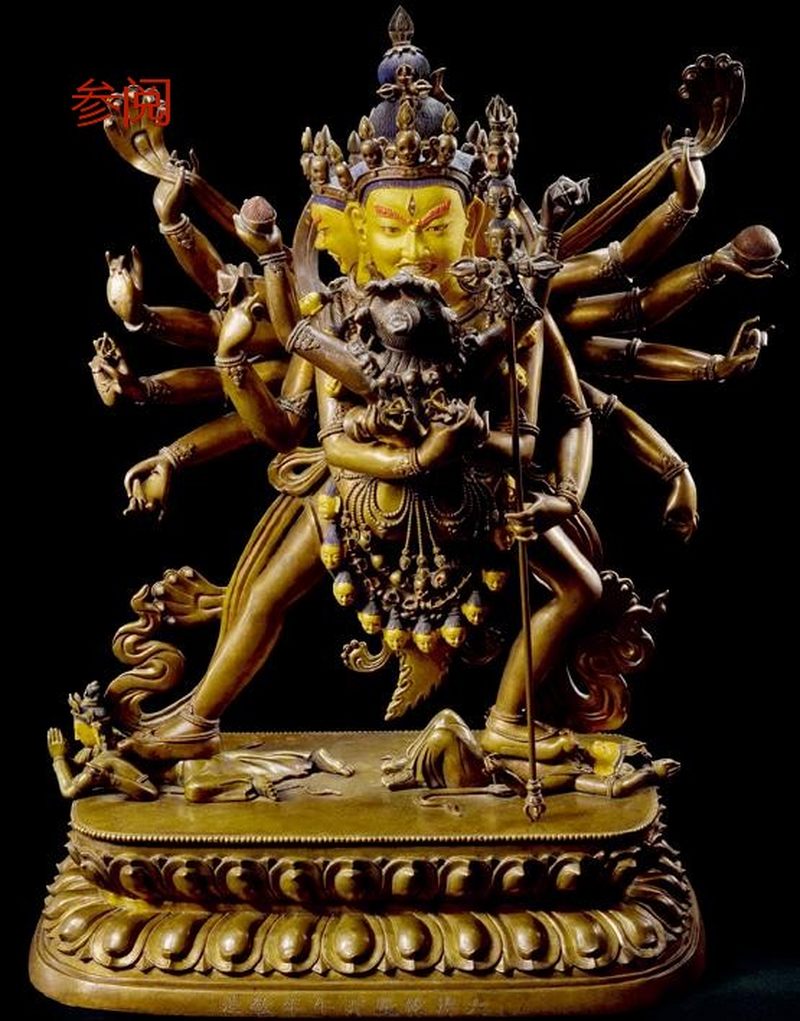 清乾隆（1736-1795年）叶衣佛母像 - 图13