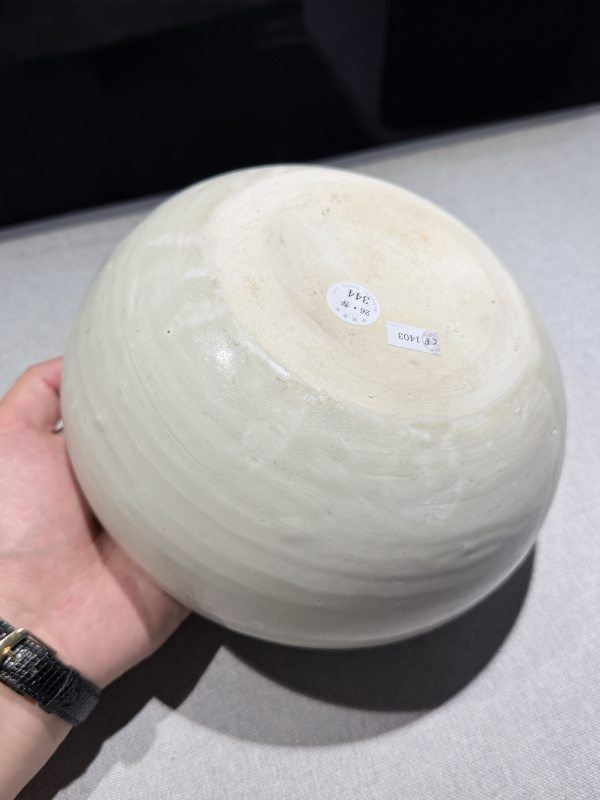 明 白釉钵式炉 - 图6
