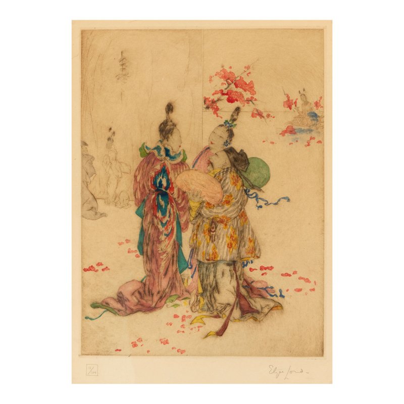 艾倫與西蒙·哈特曼伉儷珍藏 | NINE CHINESE AND ASIAN SUBJECT HAND-COLORED PRINTS - 图8