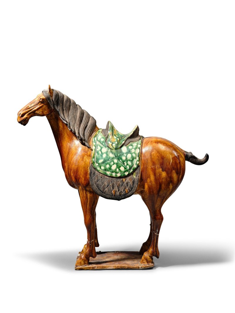 三彩陶馬 | A SANCAI-GLAZED POTTERY HORSE - 图3