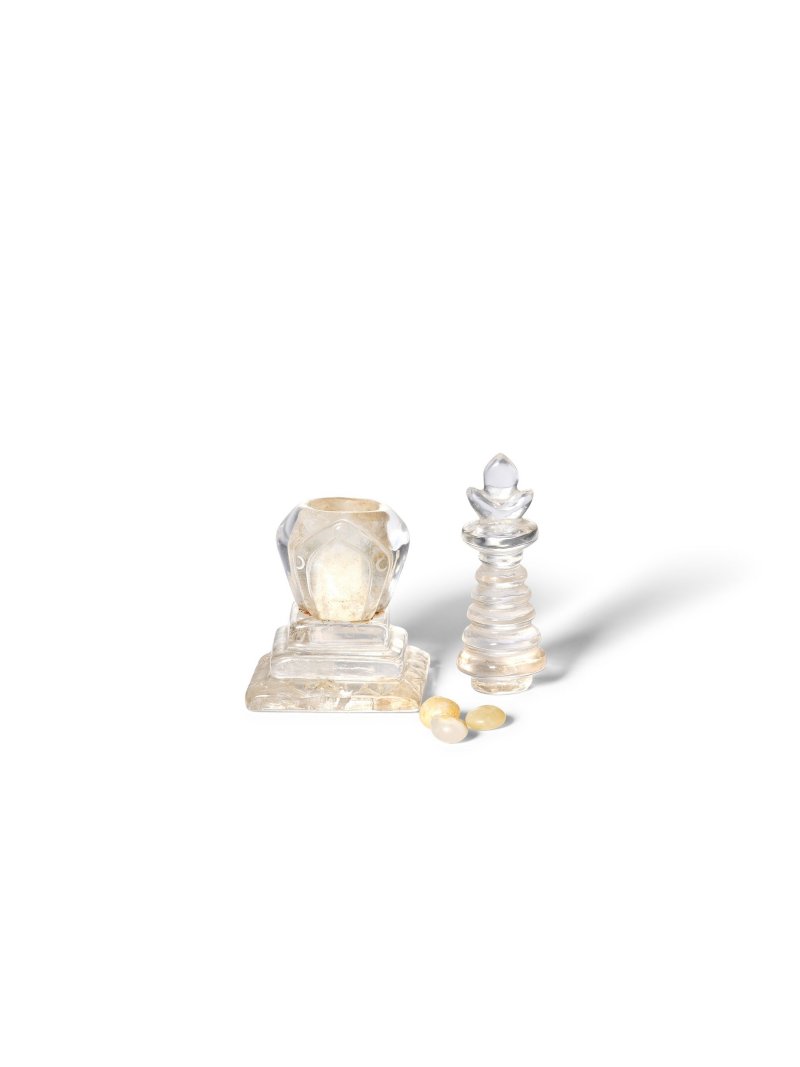 遼或較晚　水晶佛塔 | A SMALL ROCK CRYSTAL STUPA - 图6