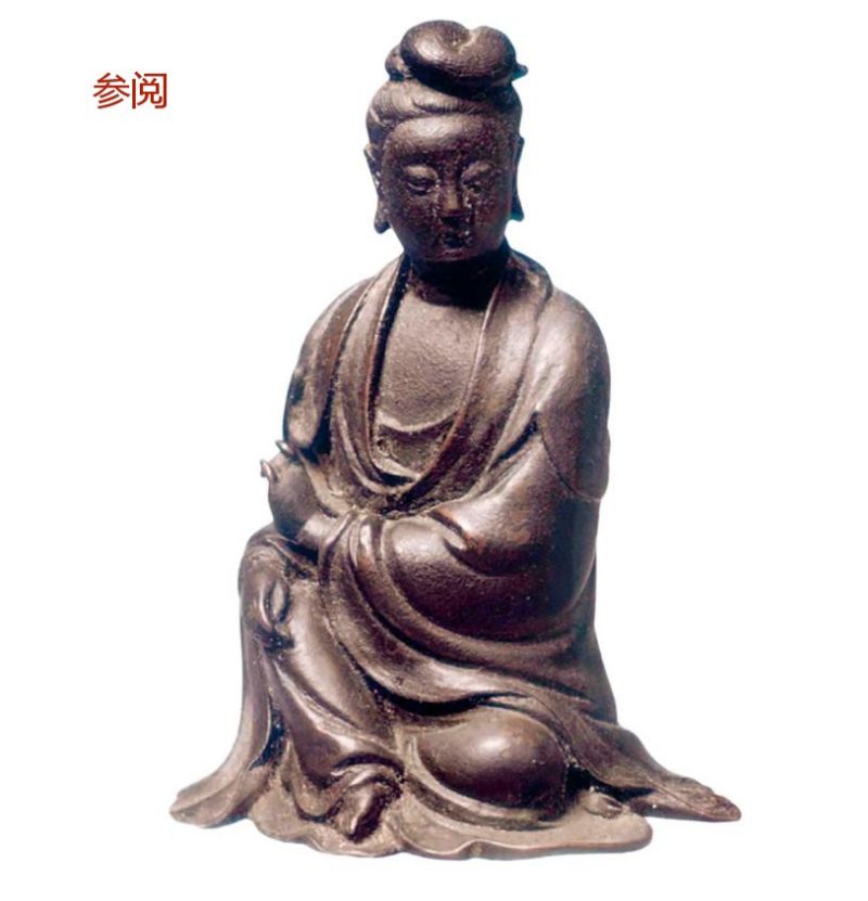 清早期 水月观音像 - 图3