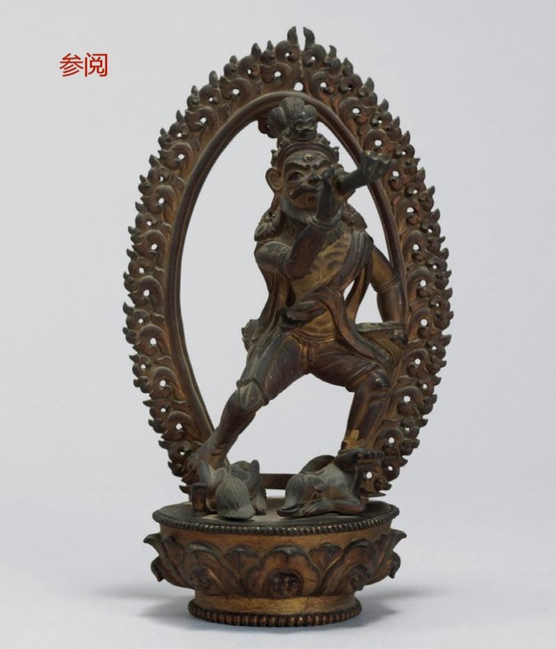 清乾隆（1736-1795年）力士像 - 图3