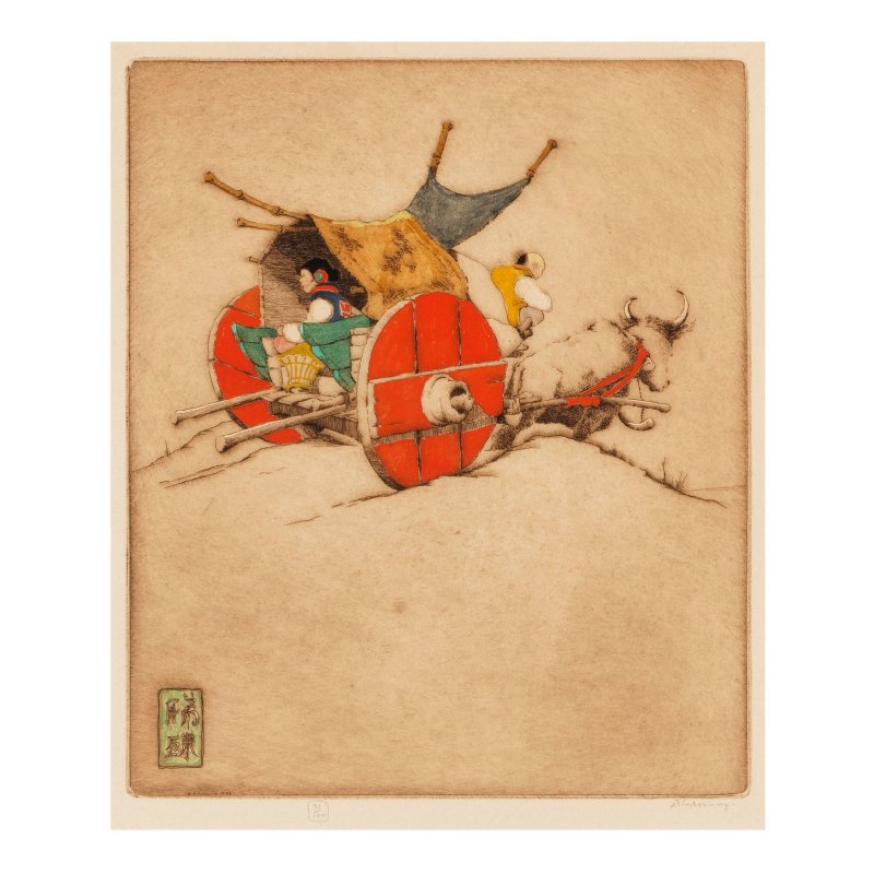 艾倫與西蒙·哈特曼伉儷珍藏 | NINE CHINESE AND ASIAN SUBJECT HAND-COLORED PRINTS - 图4