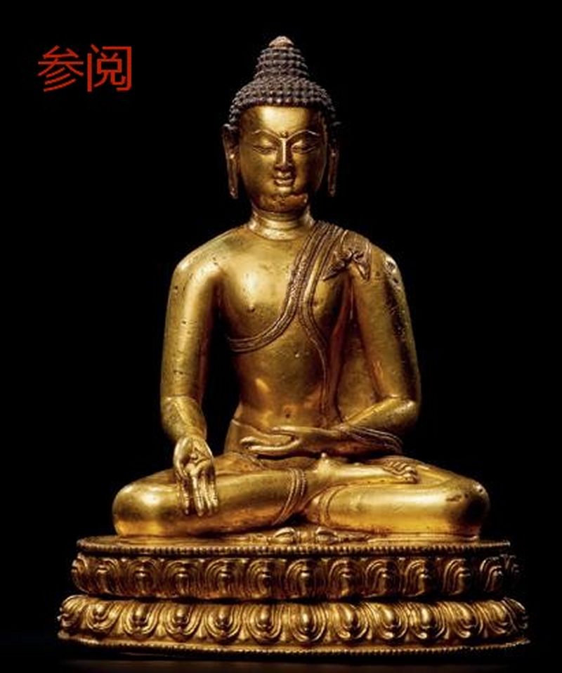 14世纪 宝生佛像 - 图16
