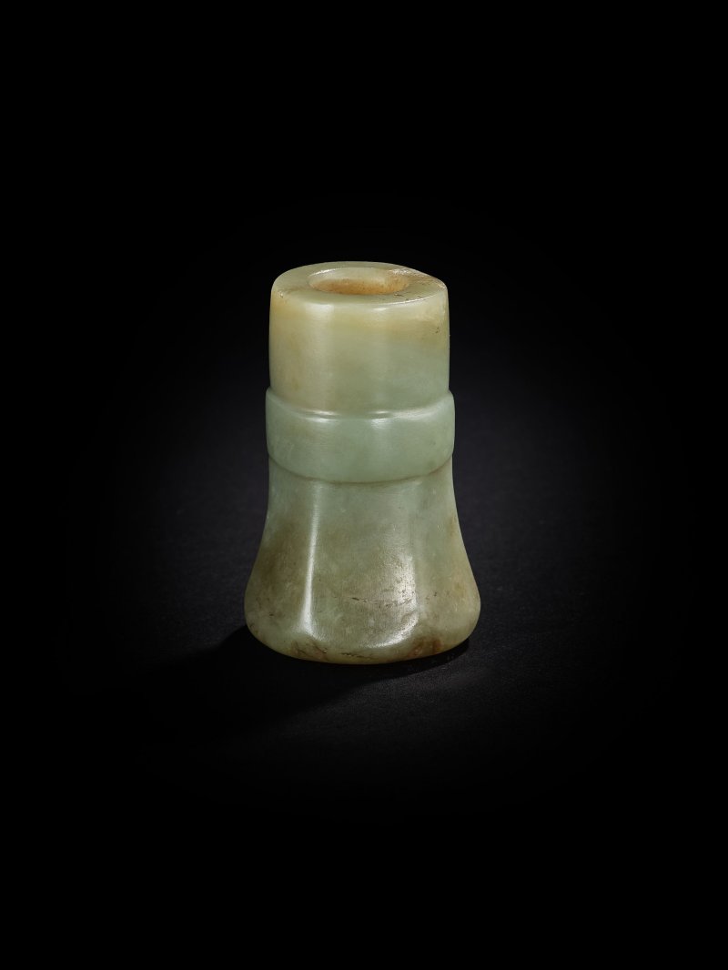 青玉管 | A PALE GREEN JADE ORNAMENT - 图2
