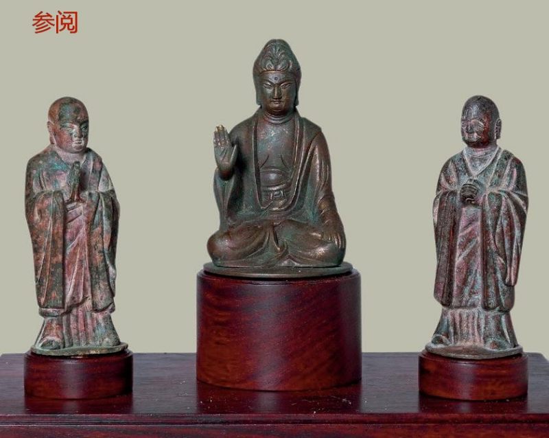 清代 迦叶、阿难像 - 图4