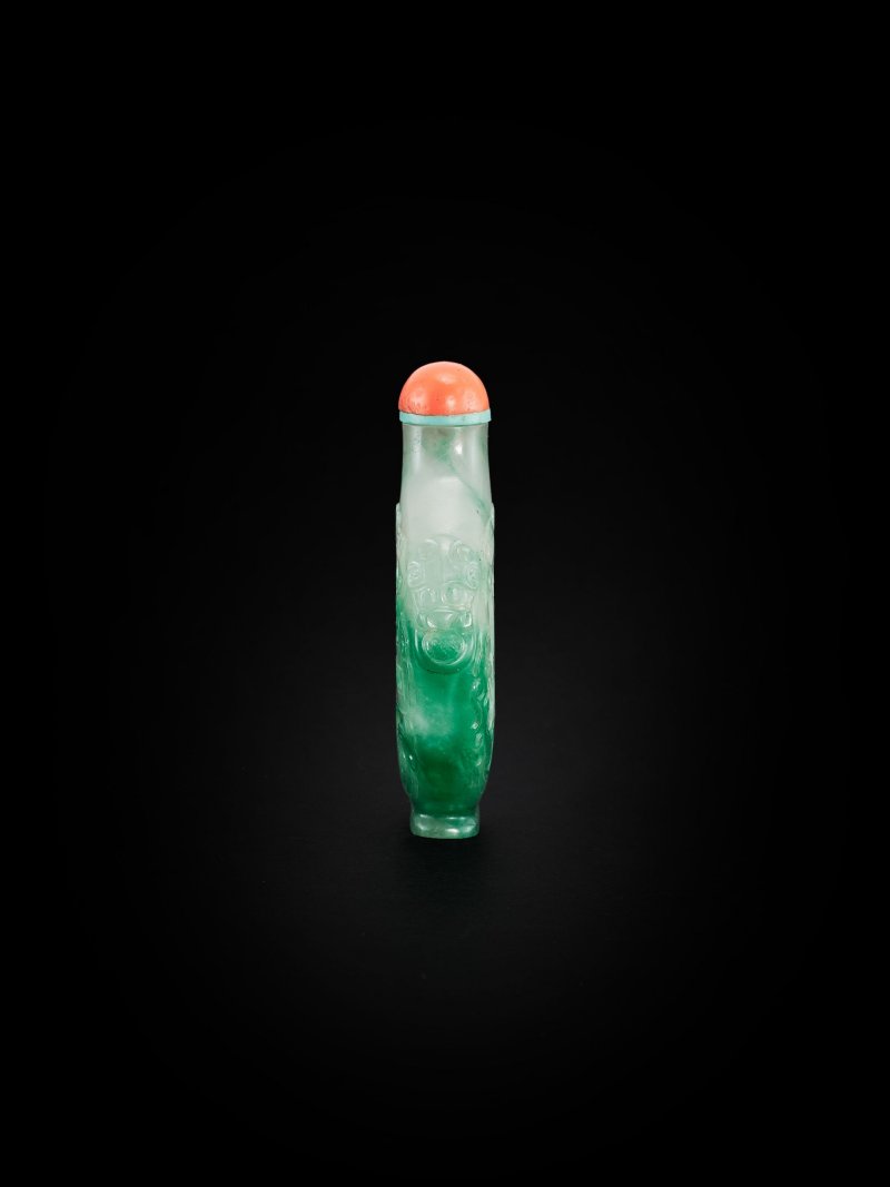 翡翠鼻煙壺 | A JADEITE SNUFF BOTTLE - 图6