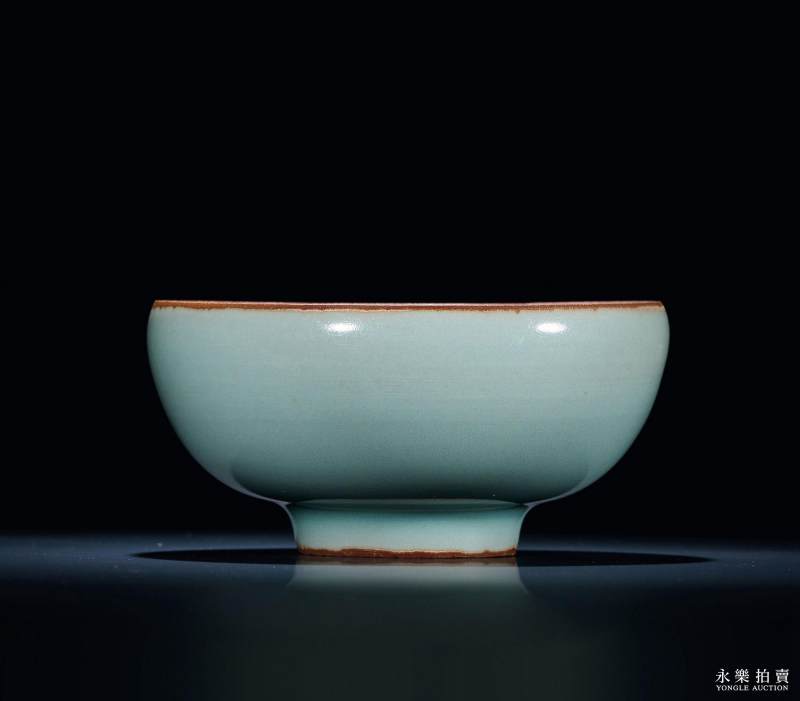 明 龙泉窑粉青釉杯 - 图2