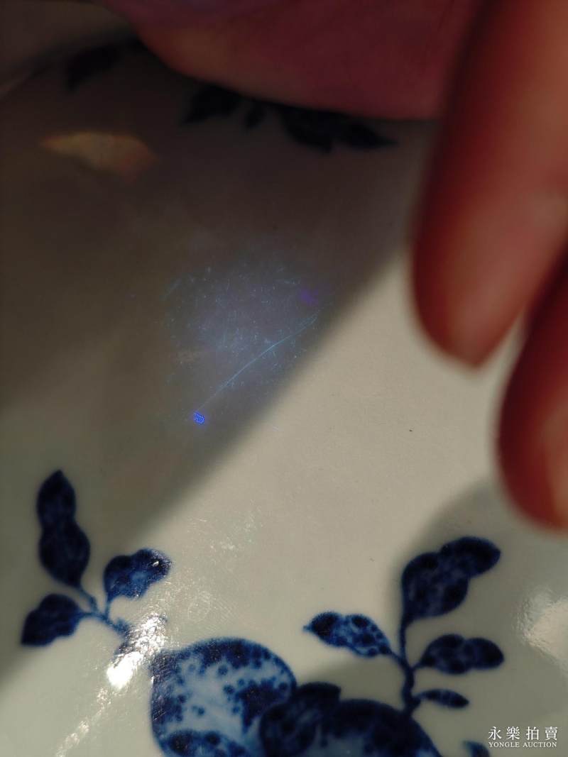 清乾隆 青花折枝花果纹梅瓶 - 图16
