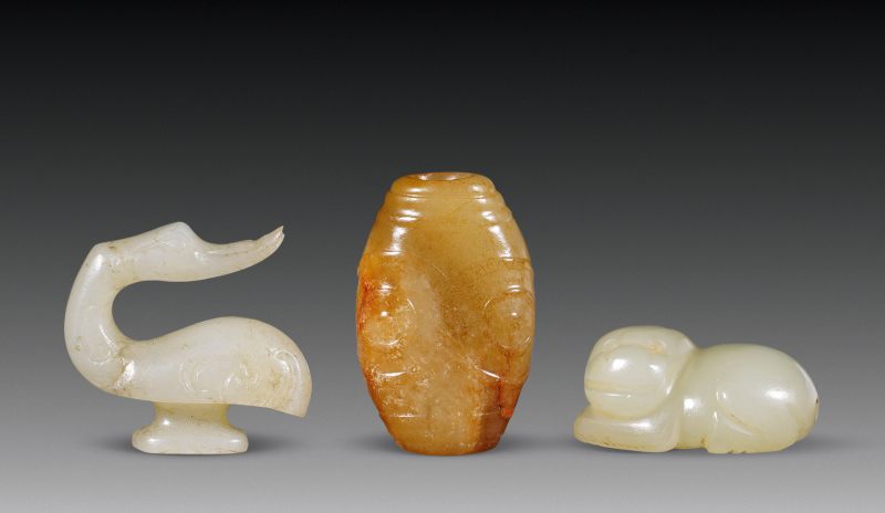 明 玉钩、玉勒、玉兽