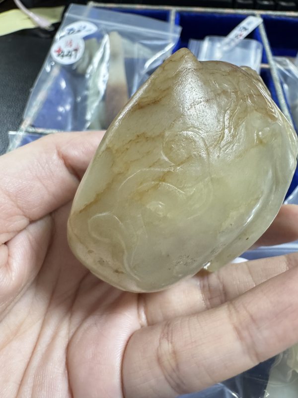 明 沁玉桃形杯 - 图6