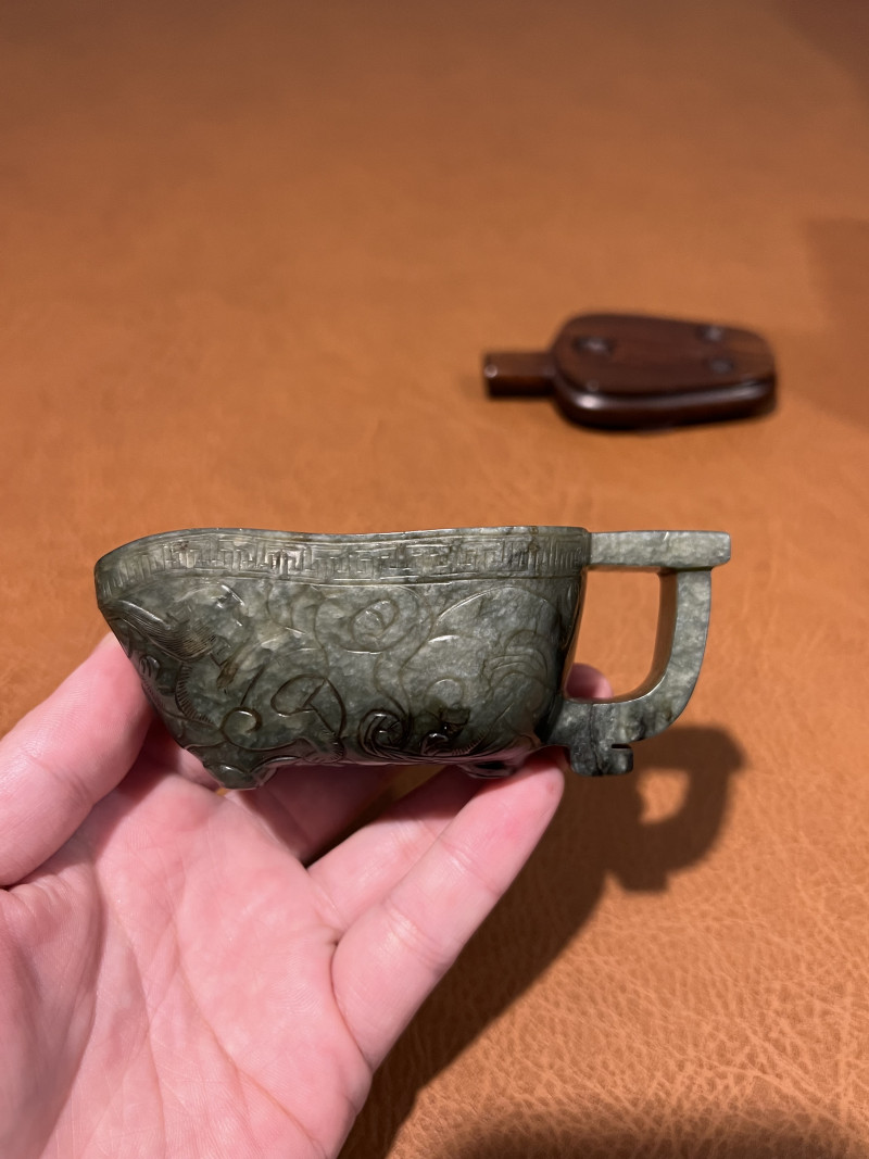 明 青玉匣杯 - 图5