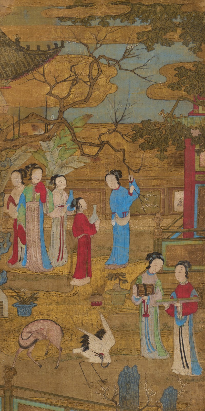佚名 群仙祝寿图