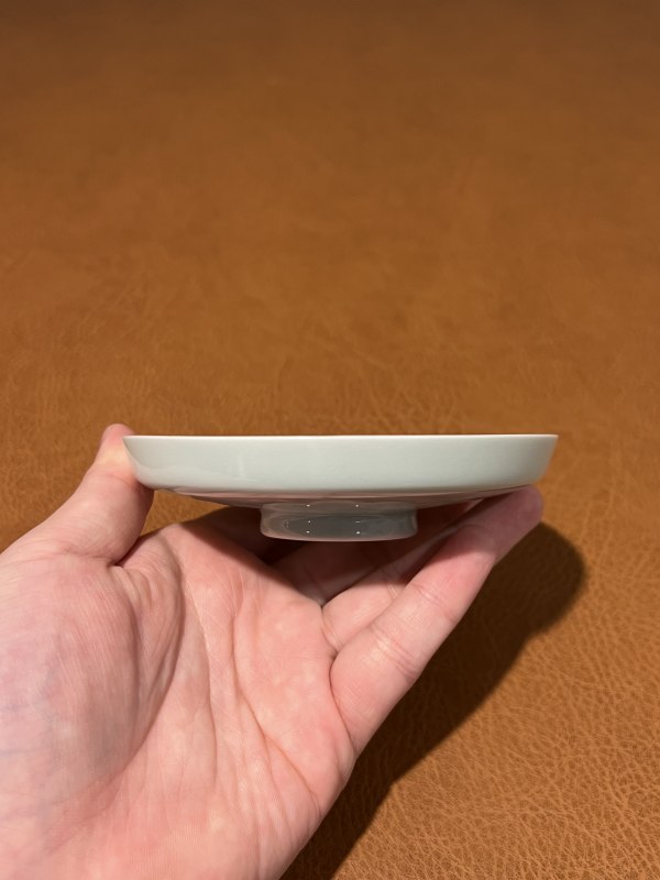 清乾隆 粉青釉模印龙纹膛锣洗 - 图6