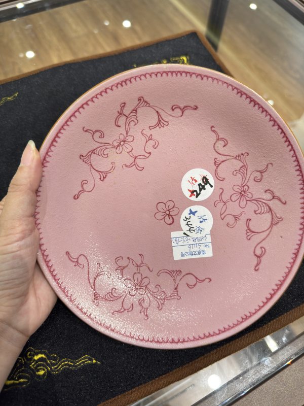 清 粉彩什锦盘五件 - 图11