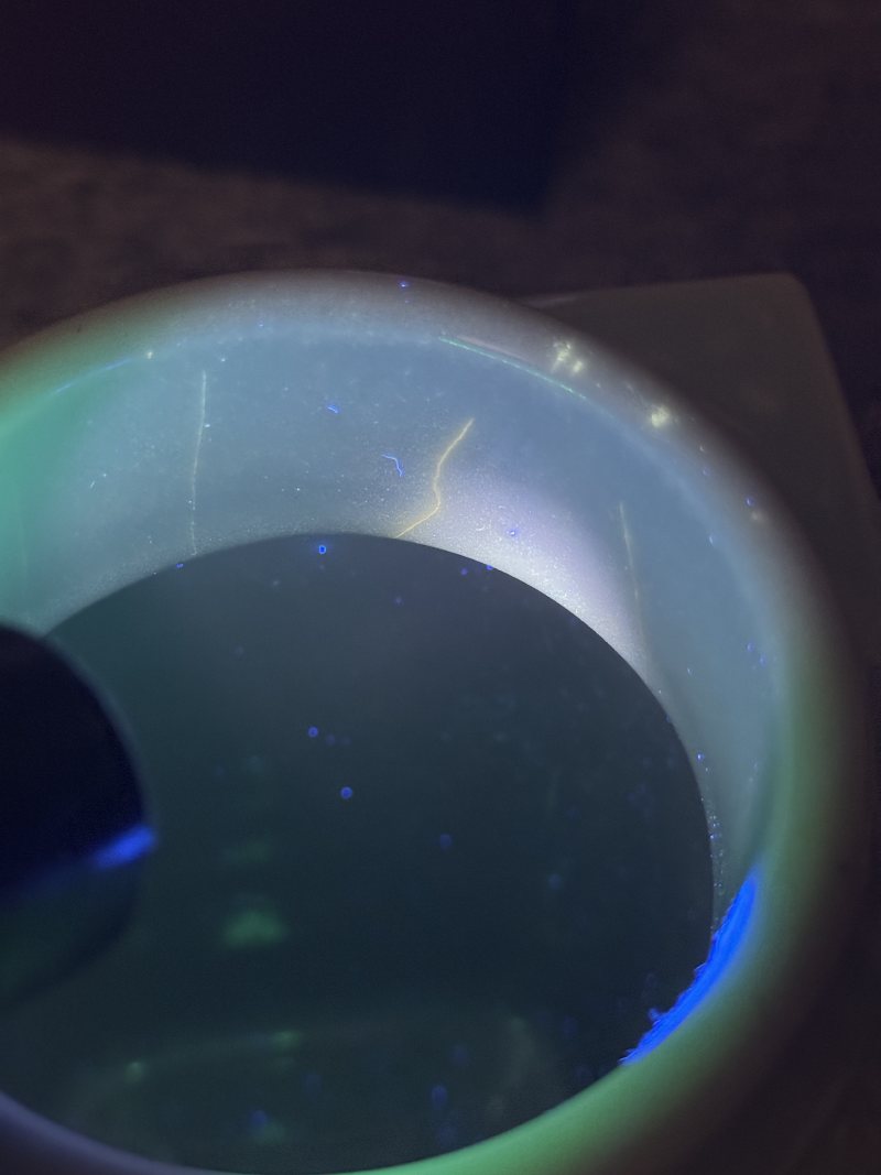 清光绪 粉青釉琮式瓶 - 图12