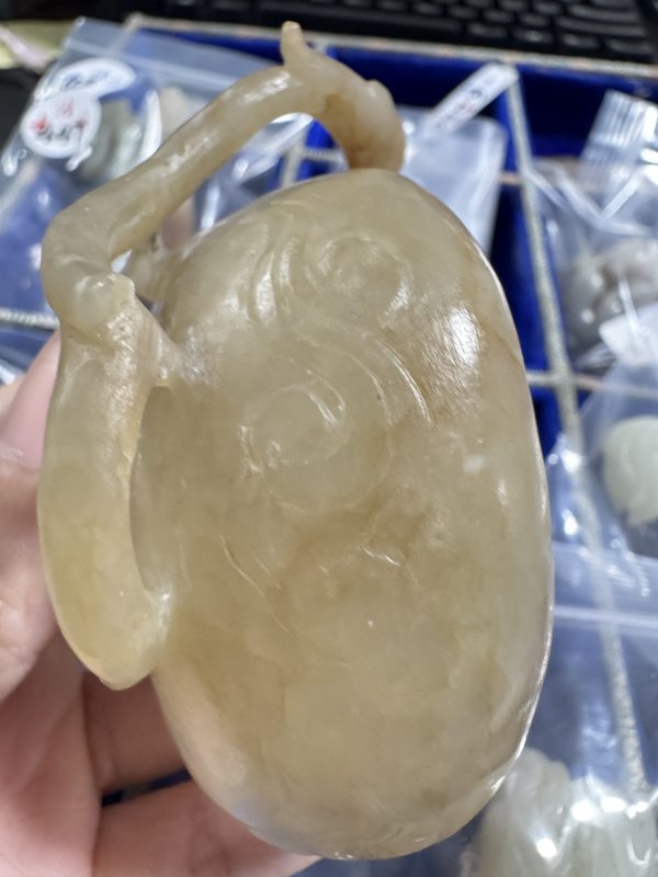 明 沁玉桃形杯 - 图9