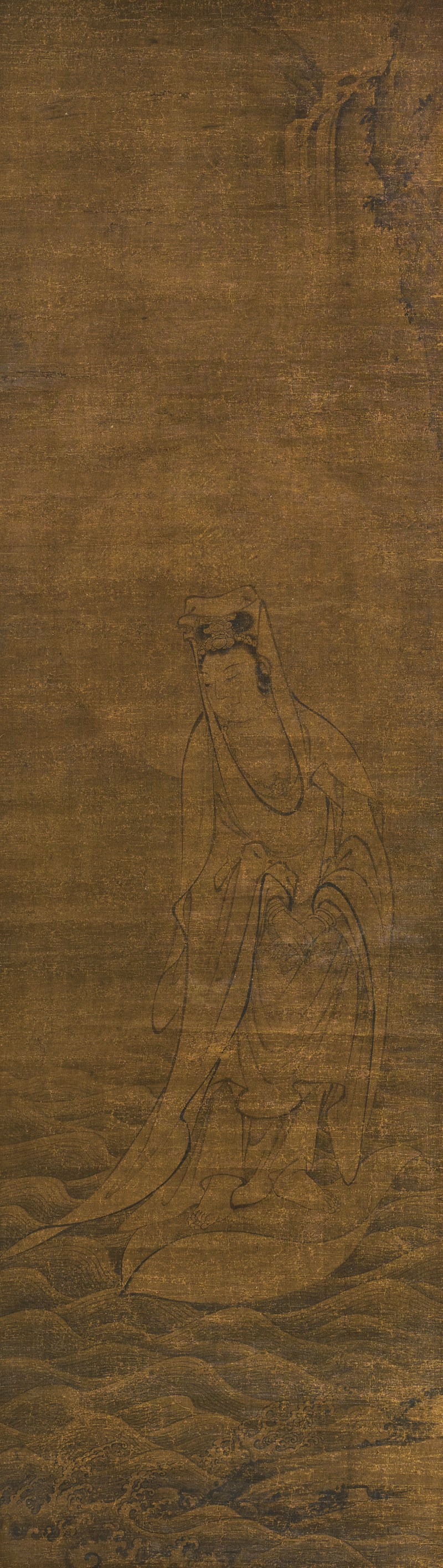 佚名 渡海观音图