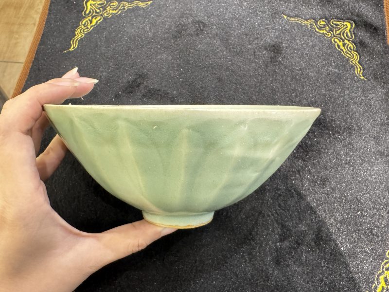 明 龙泉莲瓣纹碗 - 图12