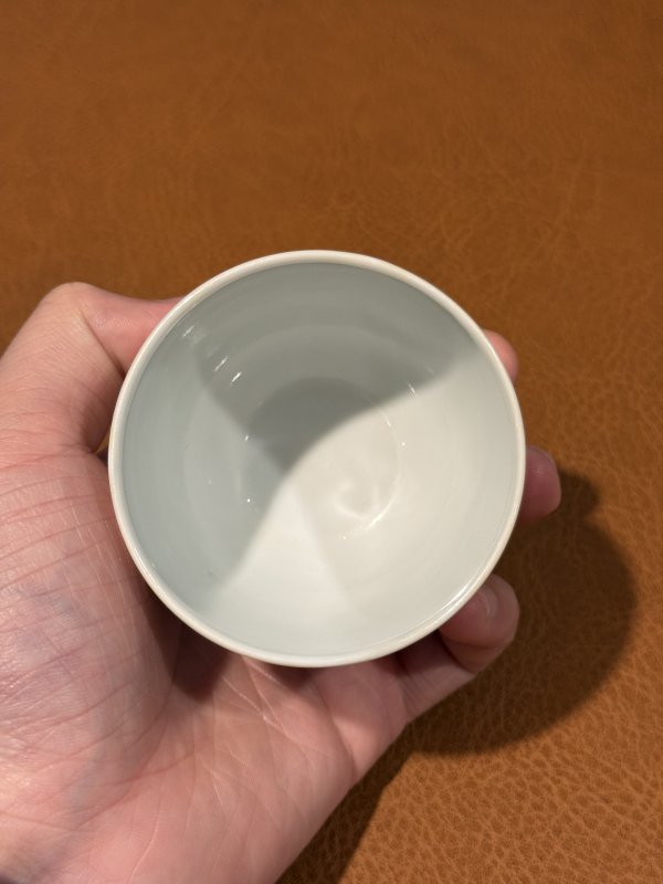 清乾隆 粉彩御题诗文鸡缸杯 - 图8