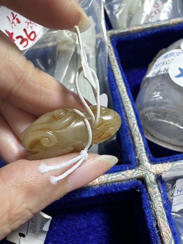 明 玉兽、玉琮式勒 - 图11