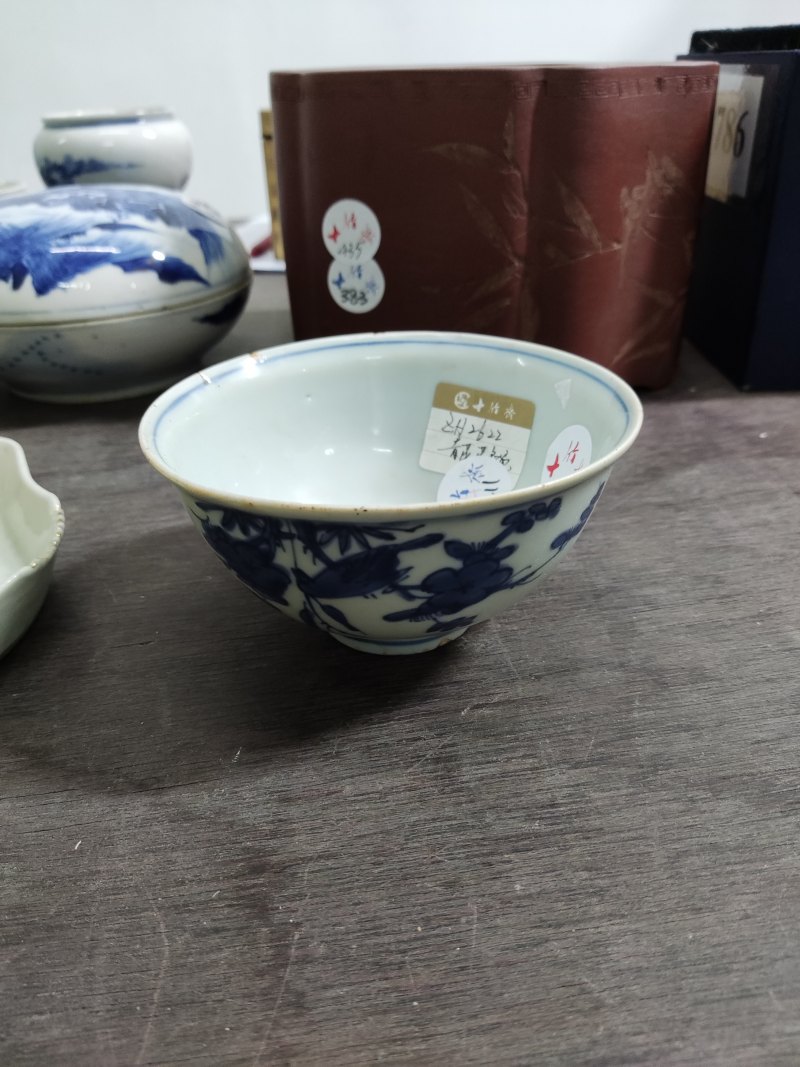 明 青花喜上眉梢纹碗 - 图3