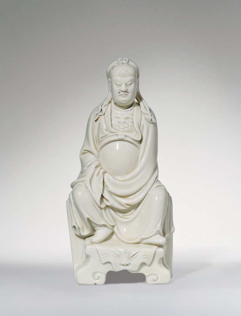 十七世纪 德化关公坐像