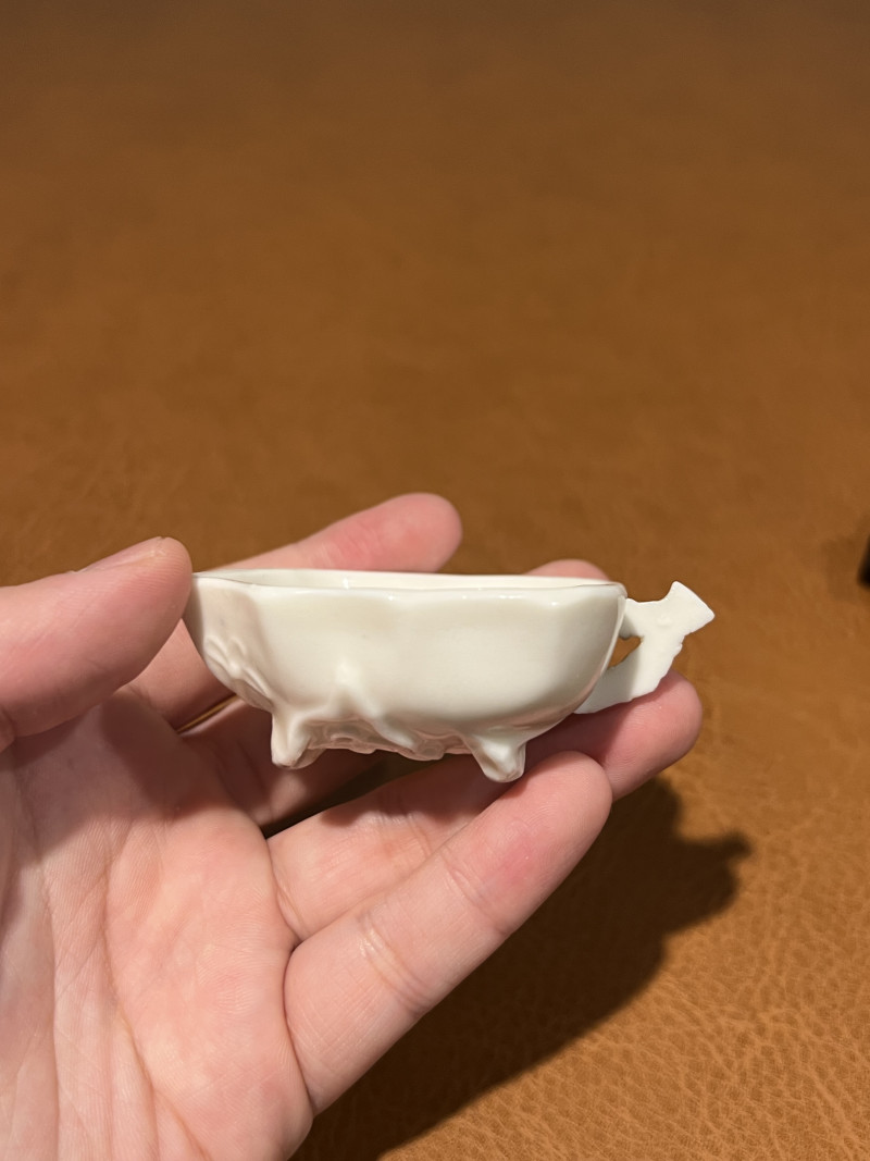 十七世纪 德化叶型杯 - 图5
