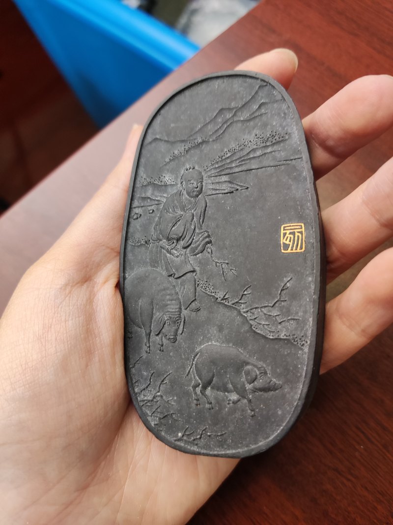 清 胡开文仿古生肖礼墨二盒十二锭 - 图3